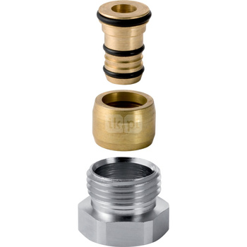 Złączka Geberit MeplaTherm do zaworów d16x1/2", typ Danfoss