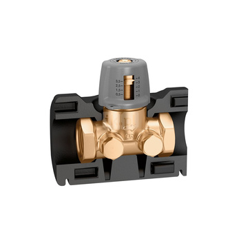 Zawór odcinający i zawór wstępnej regulacji 1/2"