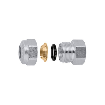 Złączka z gwintem wewnętrznym, wykończenie: chrom F. 1/2"-10CR