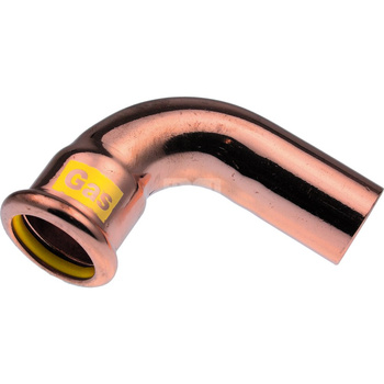 Kolano nyplowe 90' Copper Gas - 22