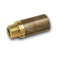 Przedłużka SANHA PURAFIT, brąz, 1/2'' (GW x GZ), 120 mm