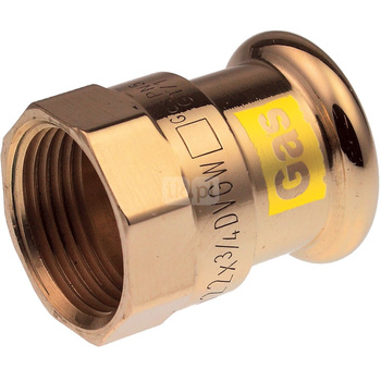 Złączka GW Copper Gas - 15 Rp1/2"