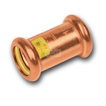 Mufa SANHA Press Gas, miedź, 18 mm (zw x zw)