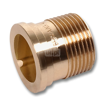 Śrubunek SANHA 4371G redukcja, brąz, 1'' x 1 1/4'' (GZ x lut wewnętrzny)