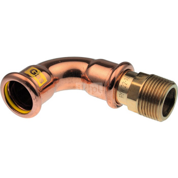Kolano 90' GZ Copper Gas - 15 R1/2"