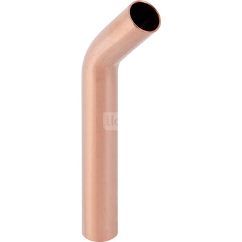Kolano 45' GEBERIT Mapress Kupfer bose, miedź, 54 mm, DN 50 x 54 mm x DN 50 (końcówka wsuwana x końcówka wsuwana)