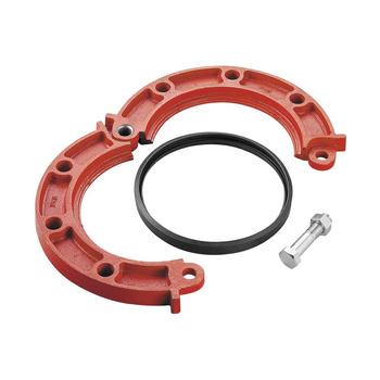 Adapter kołnierzowy malowany Groove - 323.9