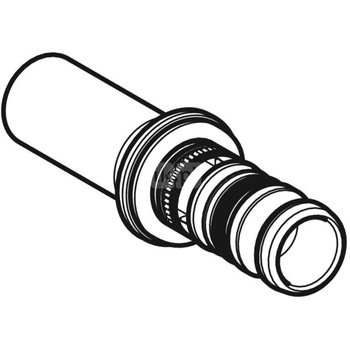 Złączka GEBERIT Mepla przejściowa Mepla/Mapress, miedź, 32 mm x 28 mm (końcówka wciskowa x końcówka wsuwana) z uszczelką