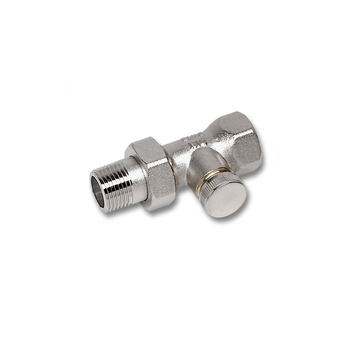 MS-Ni Zawór powrotny grzejnikowy prosty GWxGZ 1/2