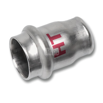 Zaślepka stal nierdzewna SANHA NiroSan Press Industry fi 15 mm