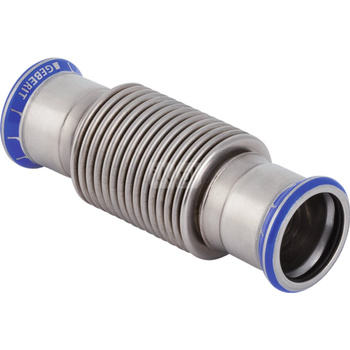 Kompensator GEBERIT Mapress Edelstahl mz x mz DN 32 x DN 32, fi 35 mm, dł. 139 mm