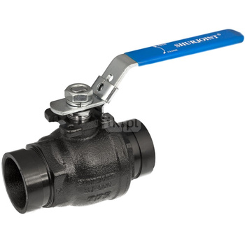 Zawór kulowy ze stali nierdzewnej Groove - 48.3