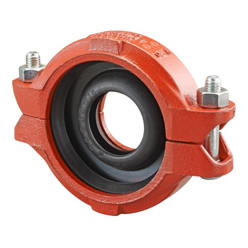 Łącznik redukcyjny czerwony Groove - 88.9/60.3