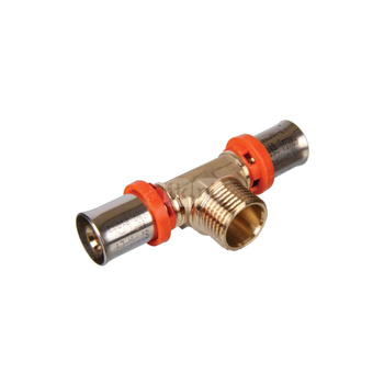 Trójnik SIGMA-LI Premium mosiądz 32 x 1'' x 32 (zacisk x GZ x zacisk)