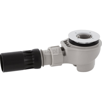 Zestaw odpływowy Geberit do brodzików d62, króciec przyłączeniowy z przegubem kulowym: d=50mm