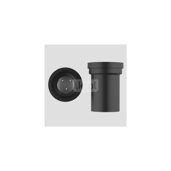 Prostka do misek wiszących WC z klapą przeciw gryzoniom DN 100