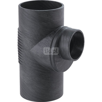 Trójnik GEBERIT Silent-db20 88.5' PE 160 mm x DN 125 x 135 mm x 160 mm (króciec z tworzywa sztucznego do spawania/zgrzewaniania x króciec z tworzywa sztucznego do spawania/zgrzewaniania x króciec z tworzywa sztucznego do spawania/zgrzewaniania)