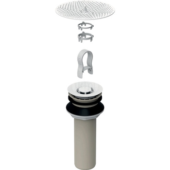 Zestaw odpływowy Geberit do pisuarów hybrydowych: d=50mm