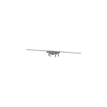 Linearis Infinity 60 z Mechanicznym syfonem Megastop, Szczotkowana powierzchnia ze stali nierdzewnej, 1600 mm