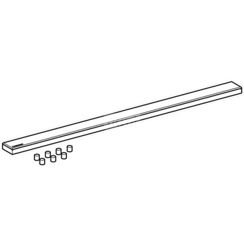 Pokrywa Geberit ze stali nierdzewnej, do rynny zbiorczej: L=70cm, Szczotkowany