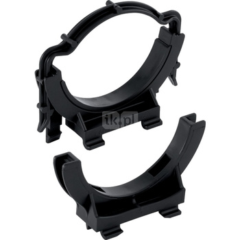 Uchwyt rurowy Geberit do kolana odpływowego do WC, odstęp między mocowaniami 88 mm