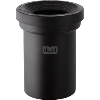 Króciec podłączeniowy odpływu Geberit: d=110mm, Czarny