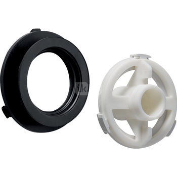 Elementy mocujące Geberit do głowicy przelewowej