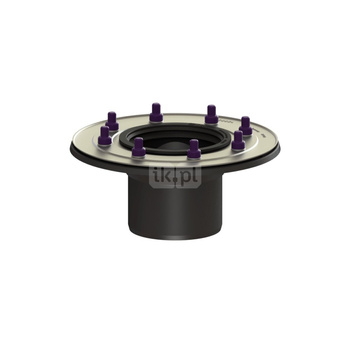 Łącznik ze stali nierdz. z koł. docisk.