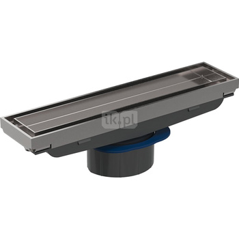 Odpływ prysznicowy liniowy GEBERIT Clean Line do pokrycia płytkami, 188 x 43 x 8 mm