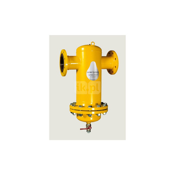 Spirotrap Rozbieralny Dużego przepływu DN 065 Połączenie kołnierzowe