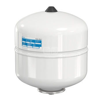 Naczynie wzbiorcze wiszące FLAMCO MEIBES Flofix, pojemność 18 l 4-, 10 bar / 120'C fi3/4'', kolor biały, do instalacji C.W.U.