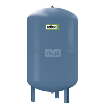Naczynie wzbiorcze REFLEX Refix DC, pojemność 100 l, 10 bar / 70'C, kolor niebieski, do instalacji  C.W.U.