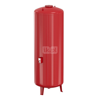 Naczynie wzbiorcze stojące FLAMCO MEIBES Flexcon M, pojemność 2800 l 6-, 10 bar / 120'C fi2 1/2'', kolor czerwony, do instalacji