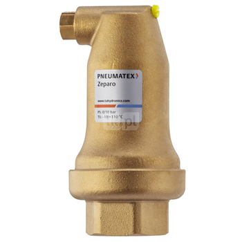 ZEPARO ZUT 25 - Szybki automatyczny odpowietrznik