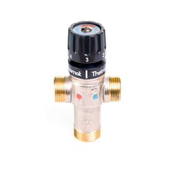 Zawór termostatyczny Concept By WOMIX TMT 114 M Gwint zewnętrzny 1 1/4''