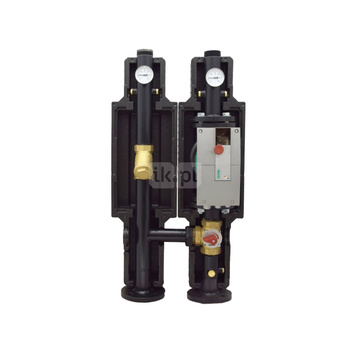 Grupa pompowa D-SMT 250 – DN 50/25 (2”) z izolacją, bez pompy, z przyłączem pod pompę gwintowaną DN25(180mm)