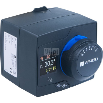 Regulator stałotemperaturowy ACT 443 ProClick, 2 czujniki, 230 V AC, 10÷90'C z funkcją sterowania pompą