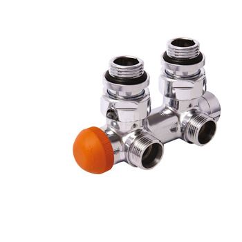 H3000-TS - figura kątowa, do instalacji dwururowych Design -biały