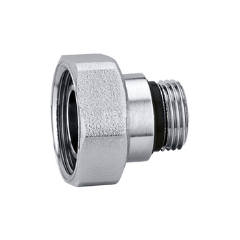 Nypel, nakrętka 3/4" GW x 3/8" GZ