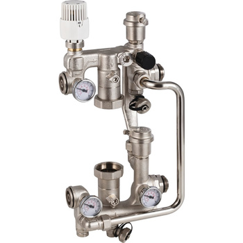 Regulator temperatury Geberit do rozdzielacza: G1" niklowany