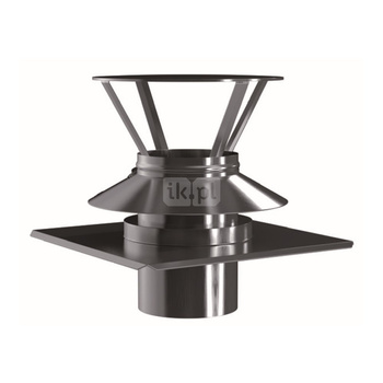 Płyta dachowa przepustowa MK ŻARY A DH KOMBI TP fi 80 mm stal nierdzewna