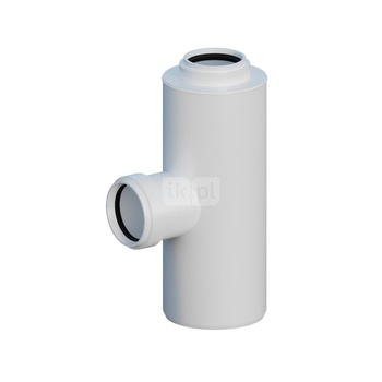 Rozdzielacz systemu PP DN60/100 na 2x80 z uszczelką [EPDM]