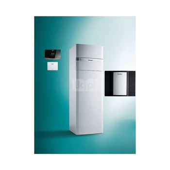Pakiet systemowy OZE - Pompa ciepła VAILLANT VWF 58/4 flexoCOMPACT gruntowa solanka-woda 11.2kW 400V + Regulator sensoCOMFORT VRC 720