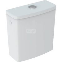 Geberit Selnova Square Spłuczka nasadzana, B37cm, H39cm, T16.5cm, spłukiwanie dwudzielne, przyłącze wody z boku