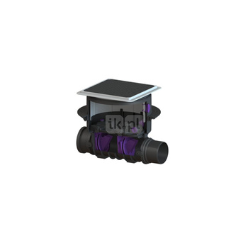 Zawór zwrotny KESSEL Staufix SWA, czarna pokrywa DN 150 ev016084