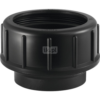 Złącze GEBERIT HDPE, PE / polietylen, 90 mm, DN 90 (króciec x śrubunek) z uszczelką