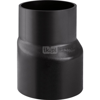 Zwężka niesymetryczna długa GEBERIT HDPE redukcja, PE / polietylen, 200 mm, DN 200 x 160 mm x DN 150 (króciec)
