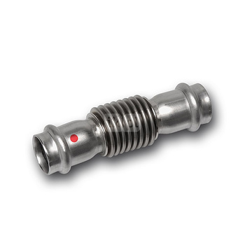 Kompensator osiowy wydłużony SANHA NiroTherm Press metalowy MZ 76,1mm