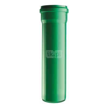 Rura kanalizacyjna zewnętrzna pp-md MAGNAPLAST KG2000 200 x 6000 x 6.2 z kielichem kolor zielony, klasa SN 10