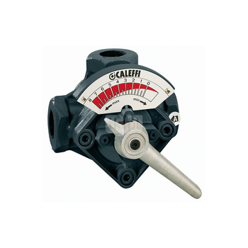 Zawór trójdrogowy mieszający z przepustnicą. Przyłącza gwintowane 11/4"